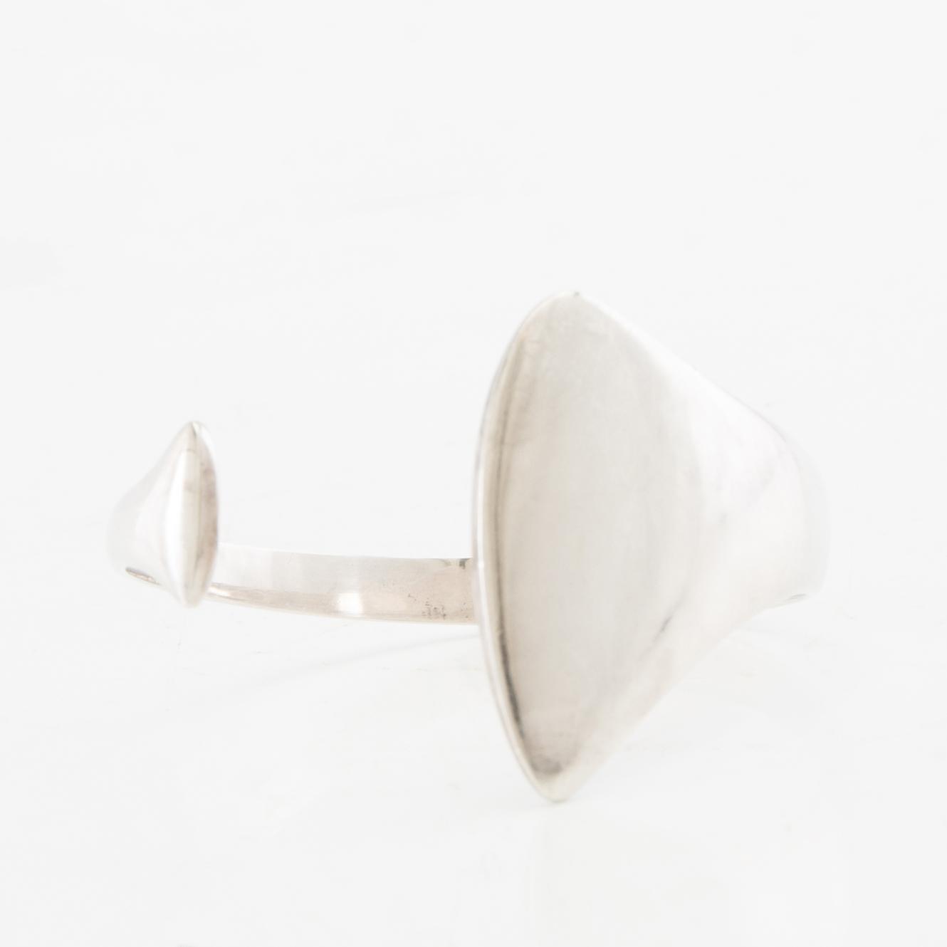 Hans Hansen, armring, sterling silver, Denmark.