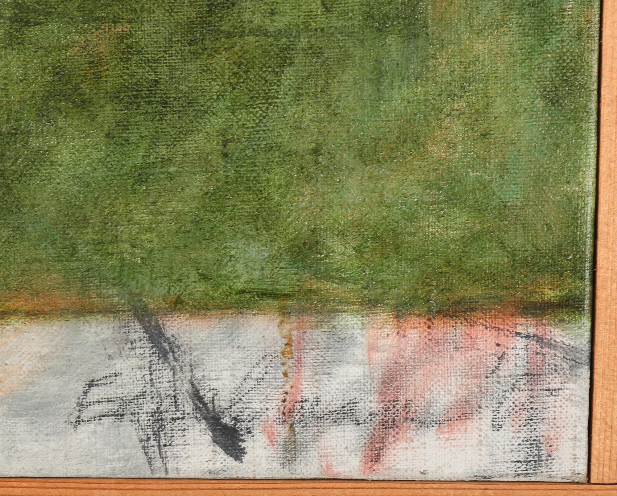 MARTIN ENGELMAN, oljemålning på duk, signerad.