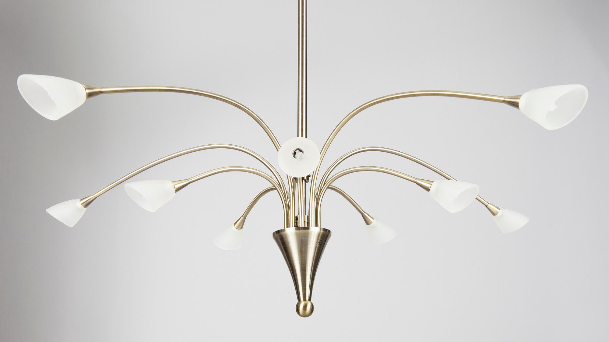 TAKLAMPA, 2000-tal. Höjd 106 cm.