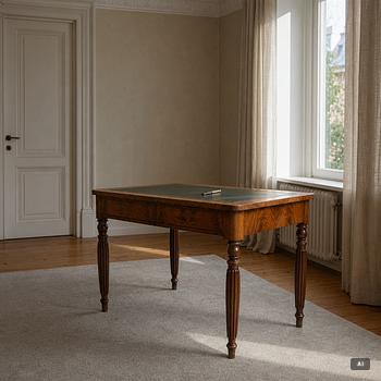 A lady's desk, mid-19th century.