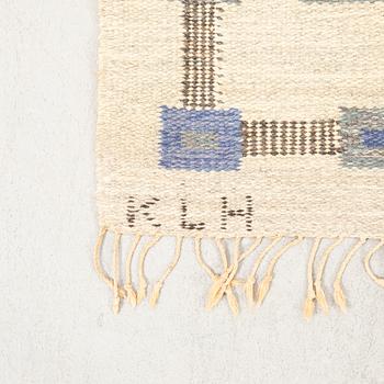 Irma Kronlund, matta röllakan signerad  KLH IK ca 308x228 cm.