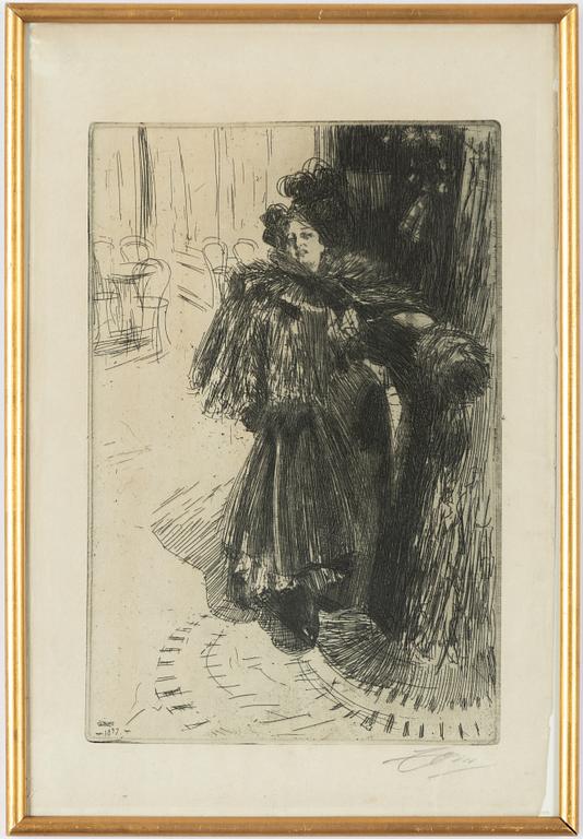 Anders Zorn, "Natteffekt III".
