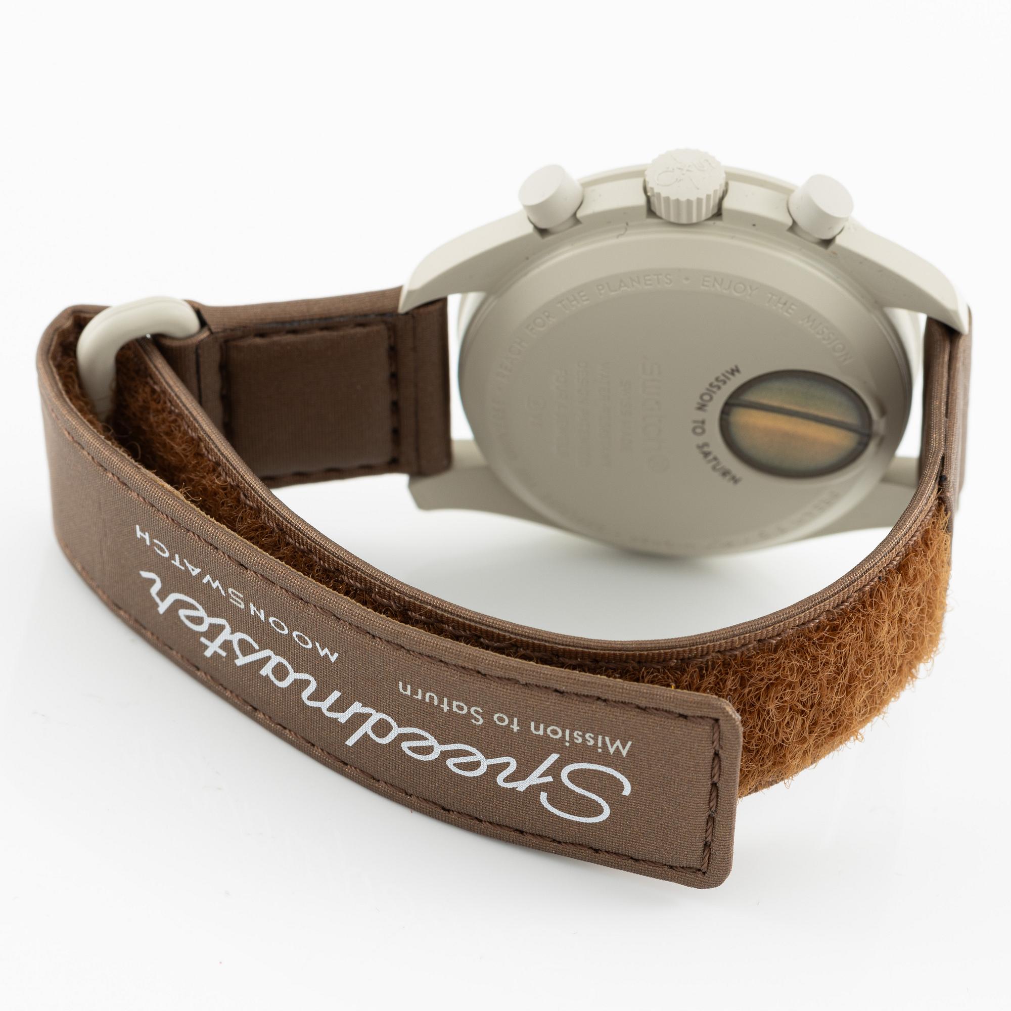 Omega/Swatch, MoonSwatch, "No Reserve", collection of 14 pcs, chronograph, wristwatches, 42 mm.