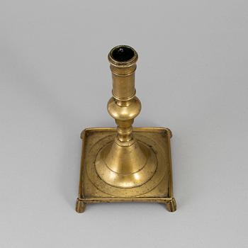 LJUSSTAKE, brons, 1600-tal.