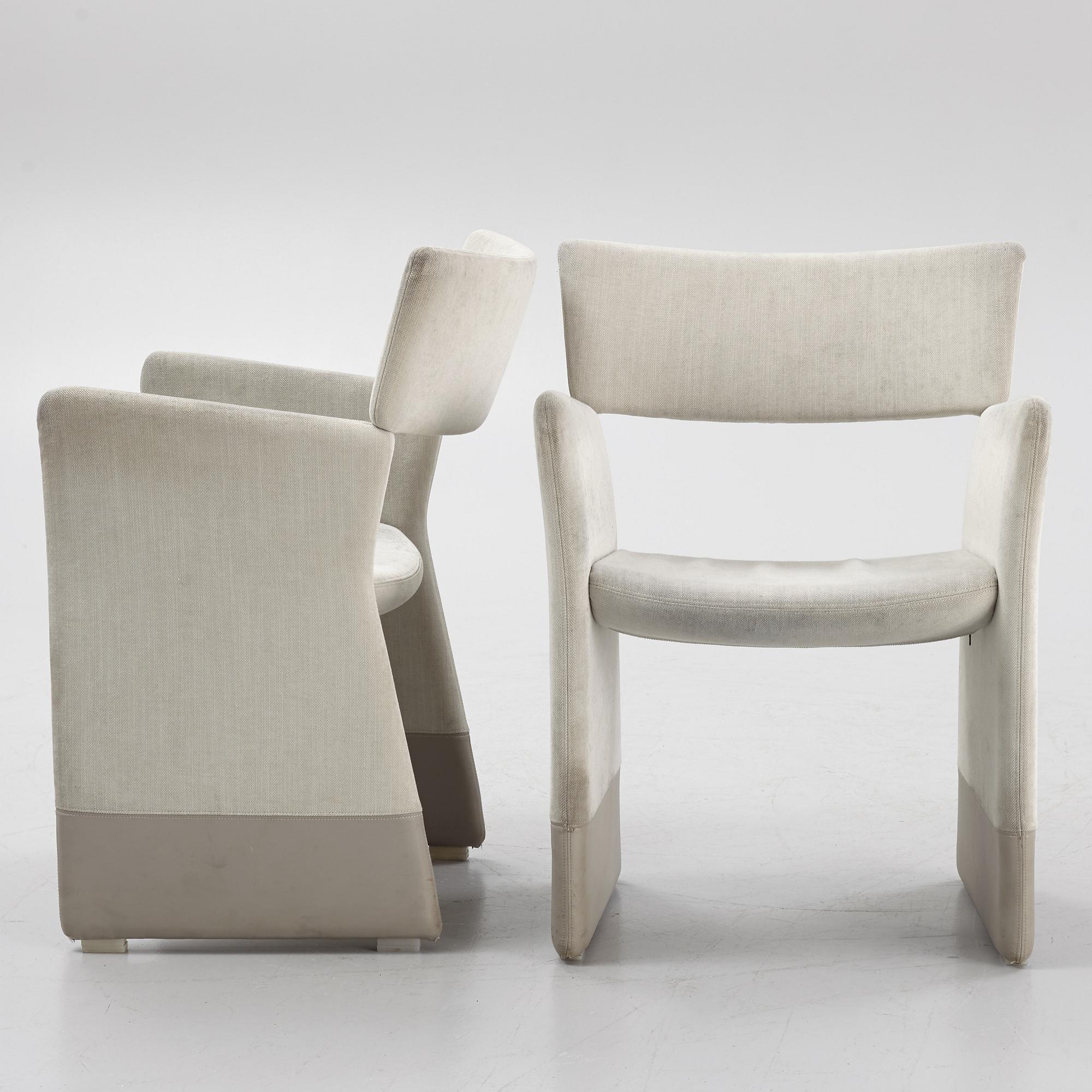 Chris Martin,  karmstolar, 4 st, "Crown armchair", Massproductions.