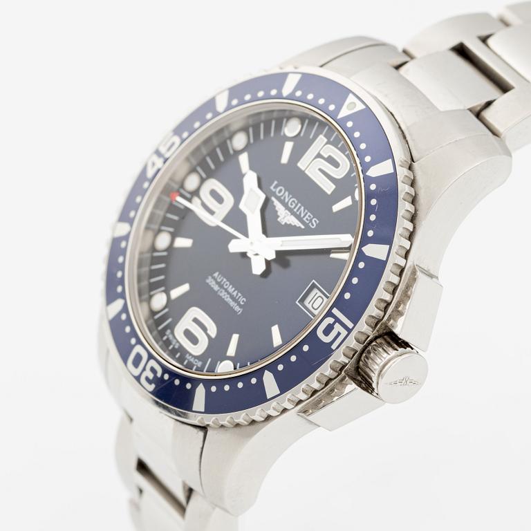 Longines, Hydroconquest, armbandsur, 39 mm.