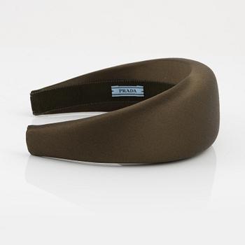 Prada shop green headband