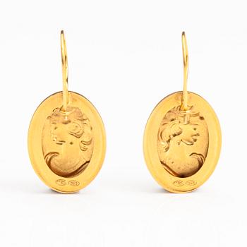 ÖRHÄNGEN, 14K guld.