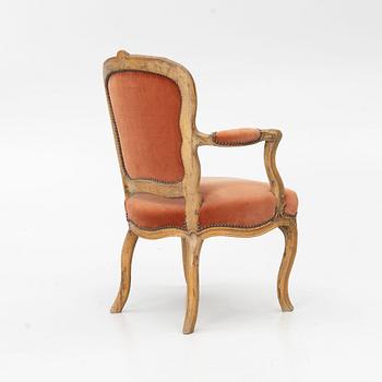 A Louis XVI armchair, France, 18th Century.