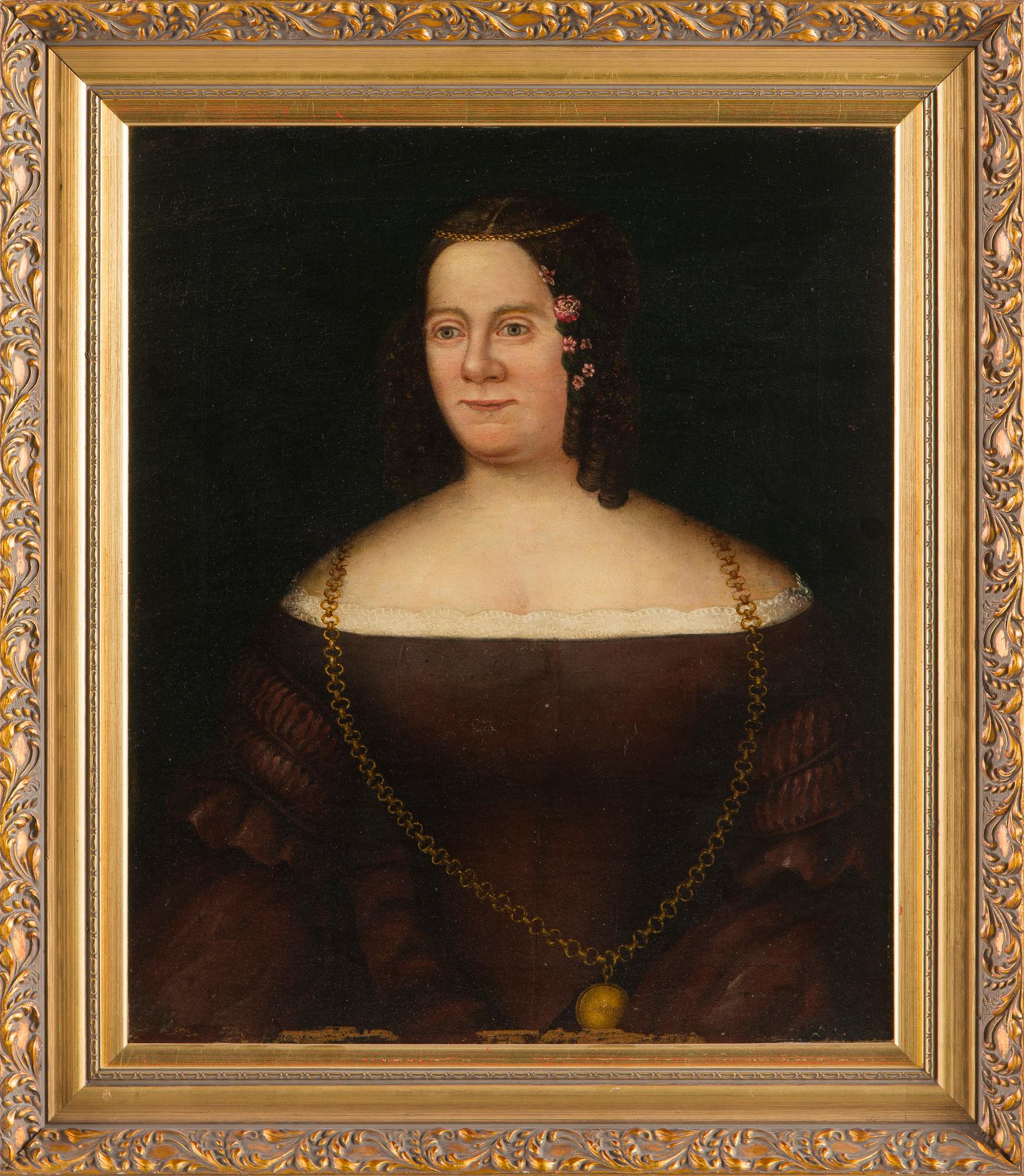 Tuntematon Taiteilija, 1800-luvun alkupuolisko, Naisen muotokuva.