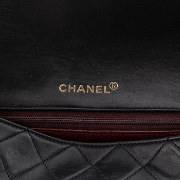 Chanel, a quilted leather 'Flap' bag, 1989-91.
