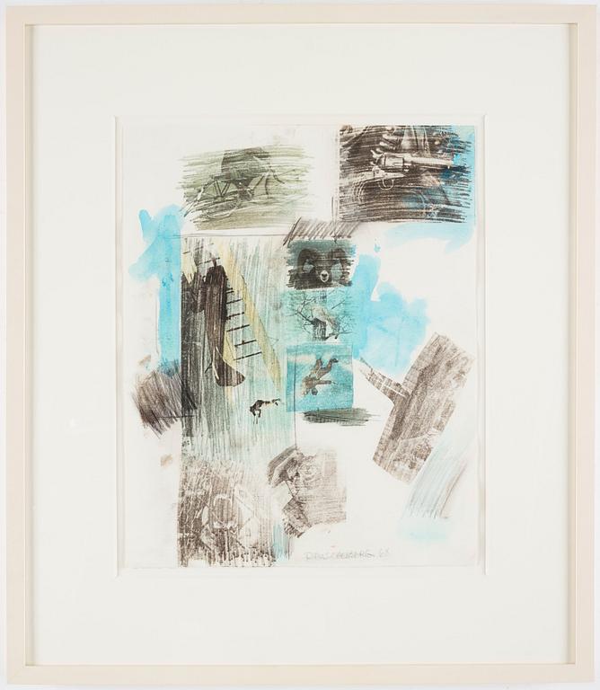 Robert Rauschenberg, "Untitled".