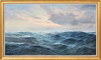 Alexander Wilhelms, Sea motif, 1947.