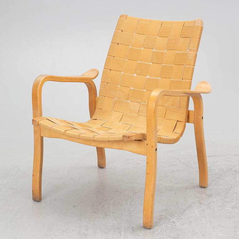 Yngve Ekström, armchair, "Laminett", Swedese, second half of the 20th century.