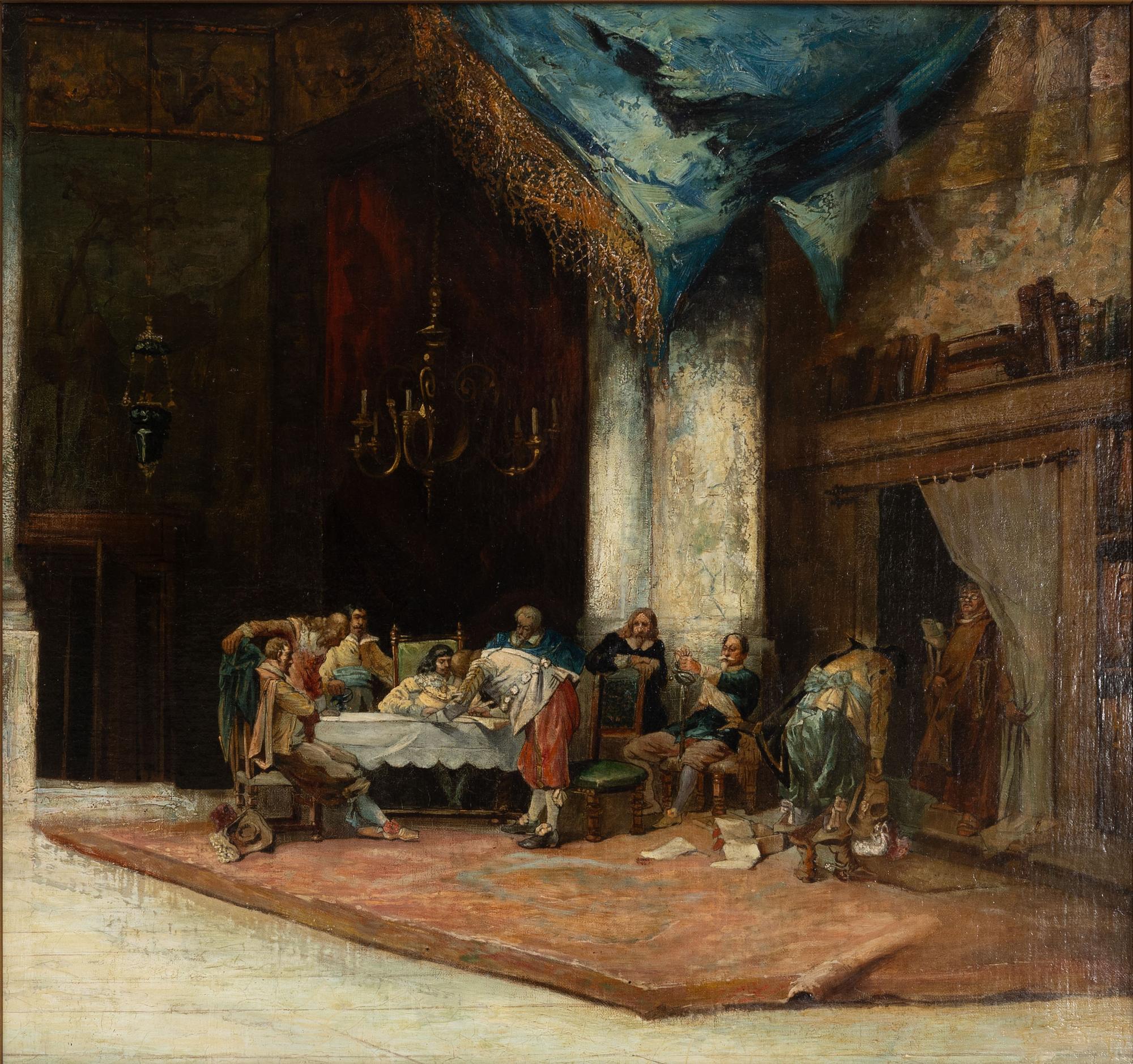 John Laslett Pott, in the manner of, The Signing.