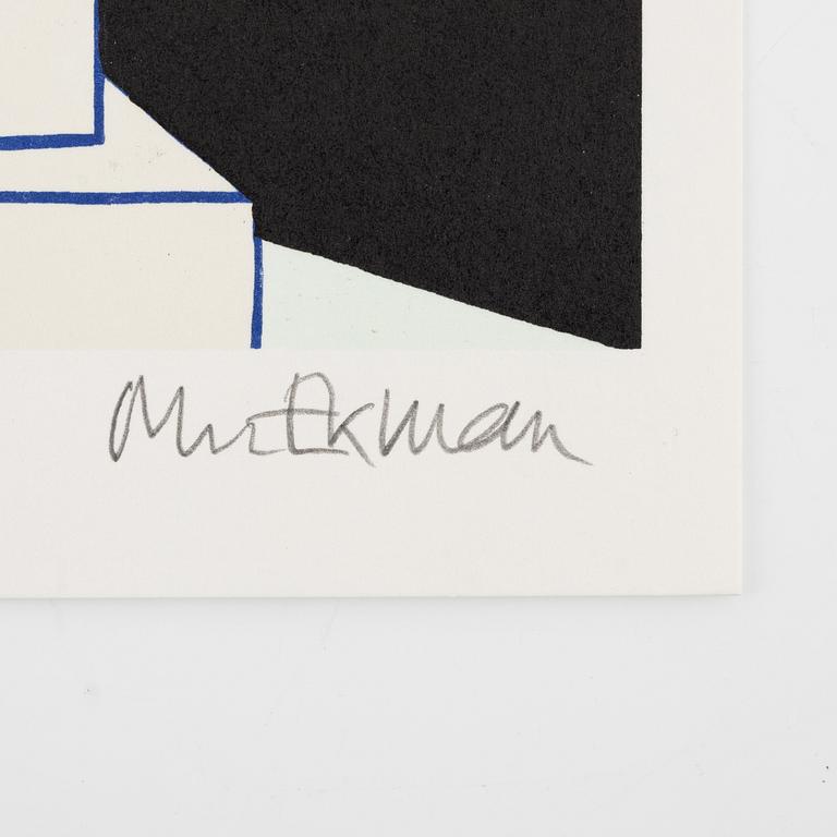 Marie-Louise Ekman, "Ett ägg-monument, en napp och en Olle Baertling-målning".