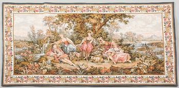 A tapestry by JP Paris panneaux gobelins, France, second half of the 20th century.