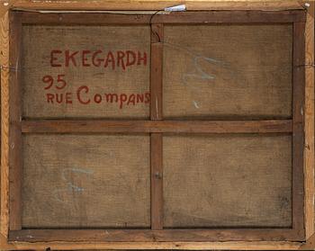 Hans Ekegårdh, oil on canvas, signed.