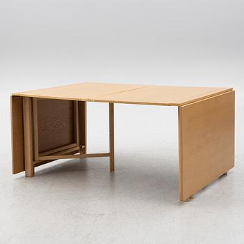 Bruno Mathsson, drop-leaf table, "Maria Flap", Mathsson International, Värnamo.