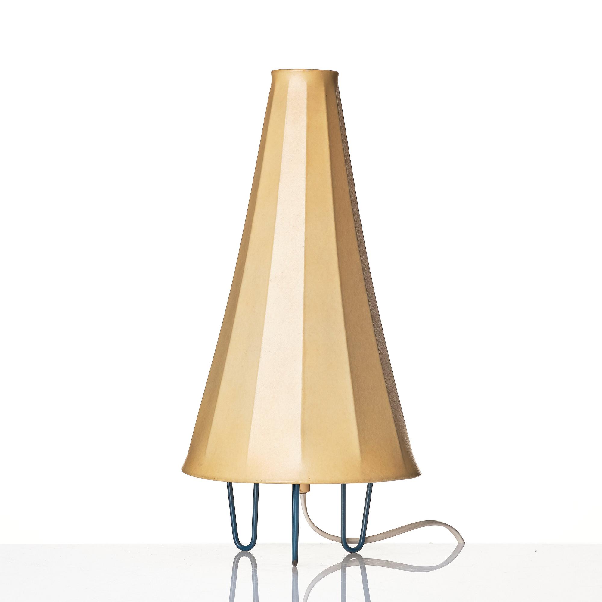 Hans Bergström, bordslampa, modell "736", ateljé Lyktan, Åhus 1940-50-tal.