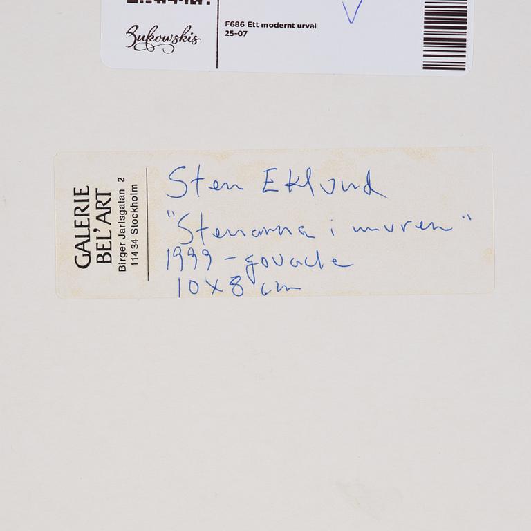 Sten Eklund, "Stenarna i muren".