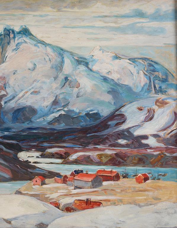 Anna Boberg, Motif from Northern Norway.