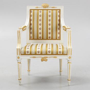 Karmstol, Gustaviansk ,sent 1700-tal.