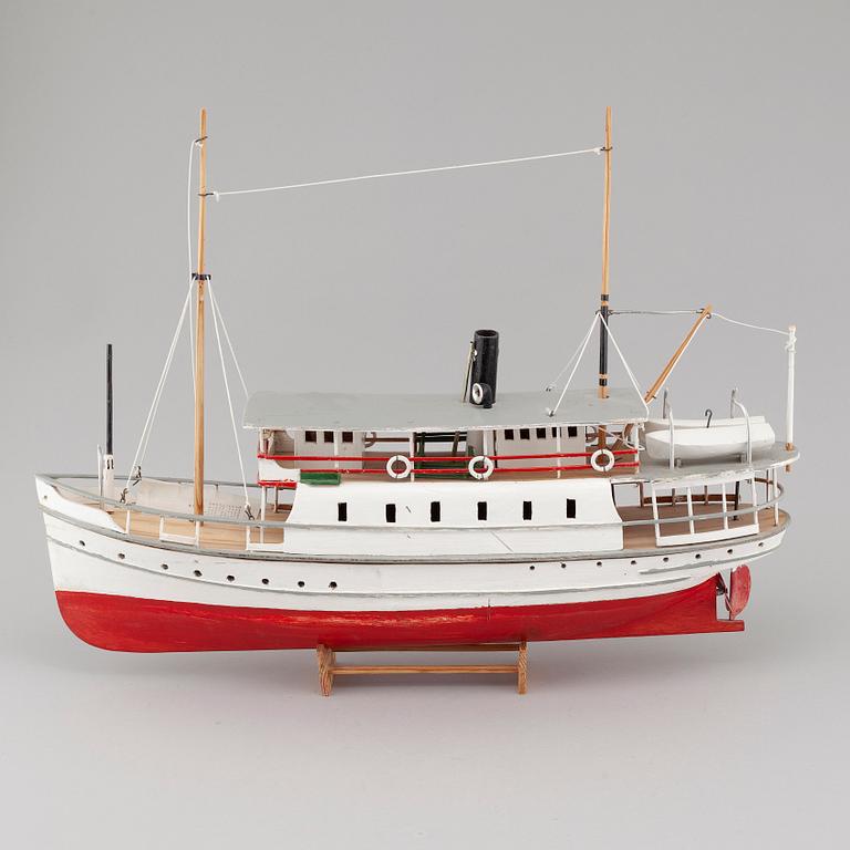 A boat model, second half of the 20th century.