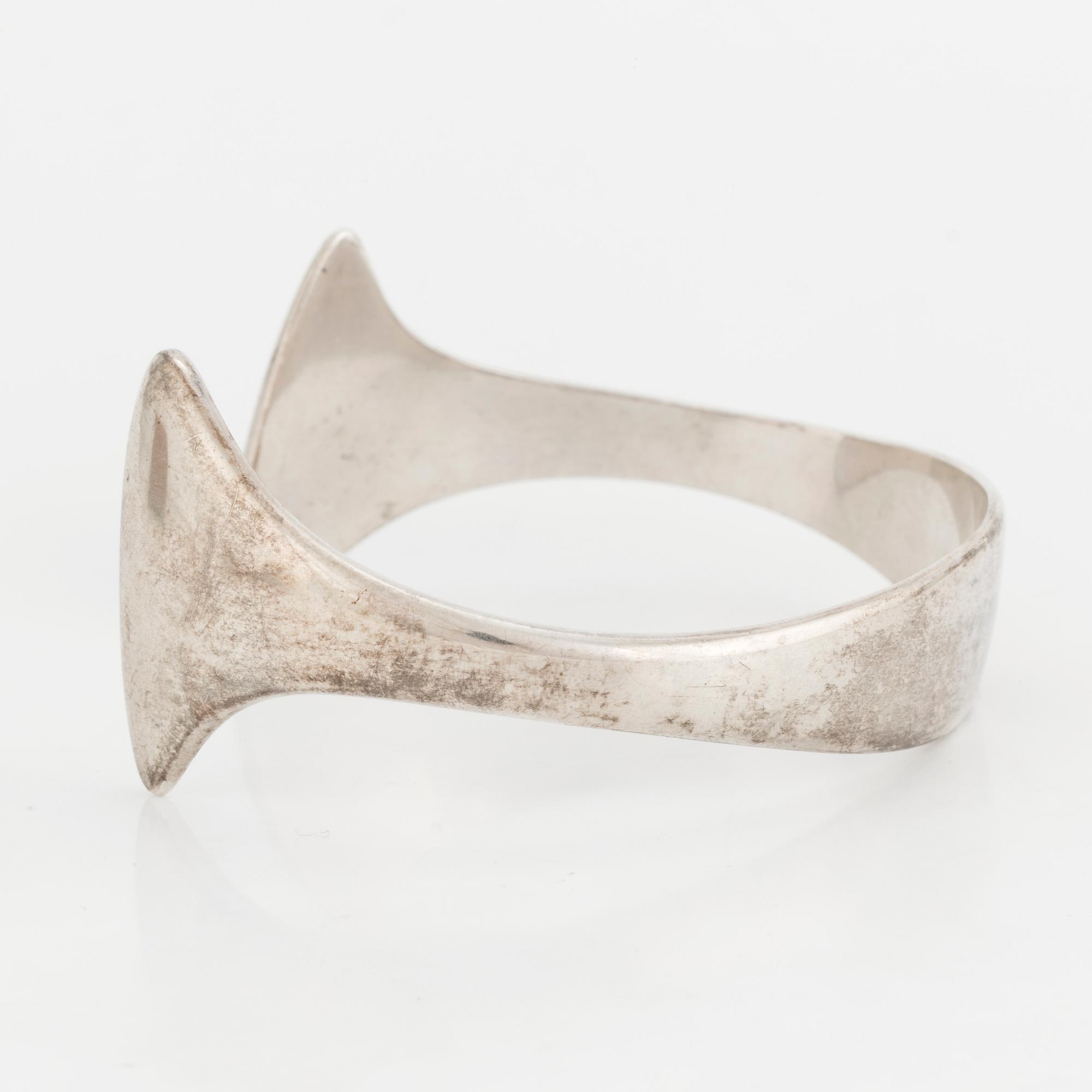 HANS HANSEN, armring, sterlingsilver, Danmark.