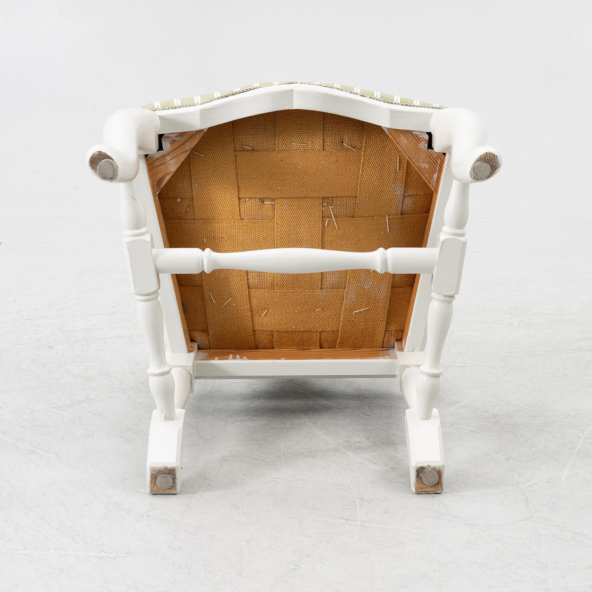 Matbord, 8 stolar, senbarockstil, 1900-tal.