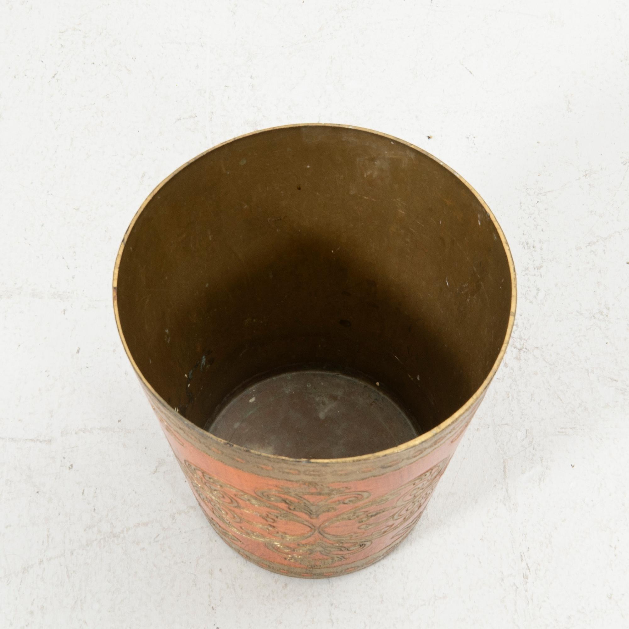 Wastebasket/outer cover, Paoletti Florence, Italy, 1960s.