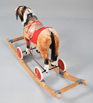 GUNGHÄST, Steiff, Tyskland, 1900-talets andra hälft.