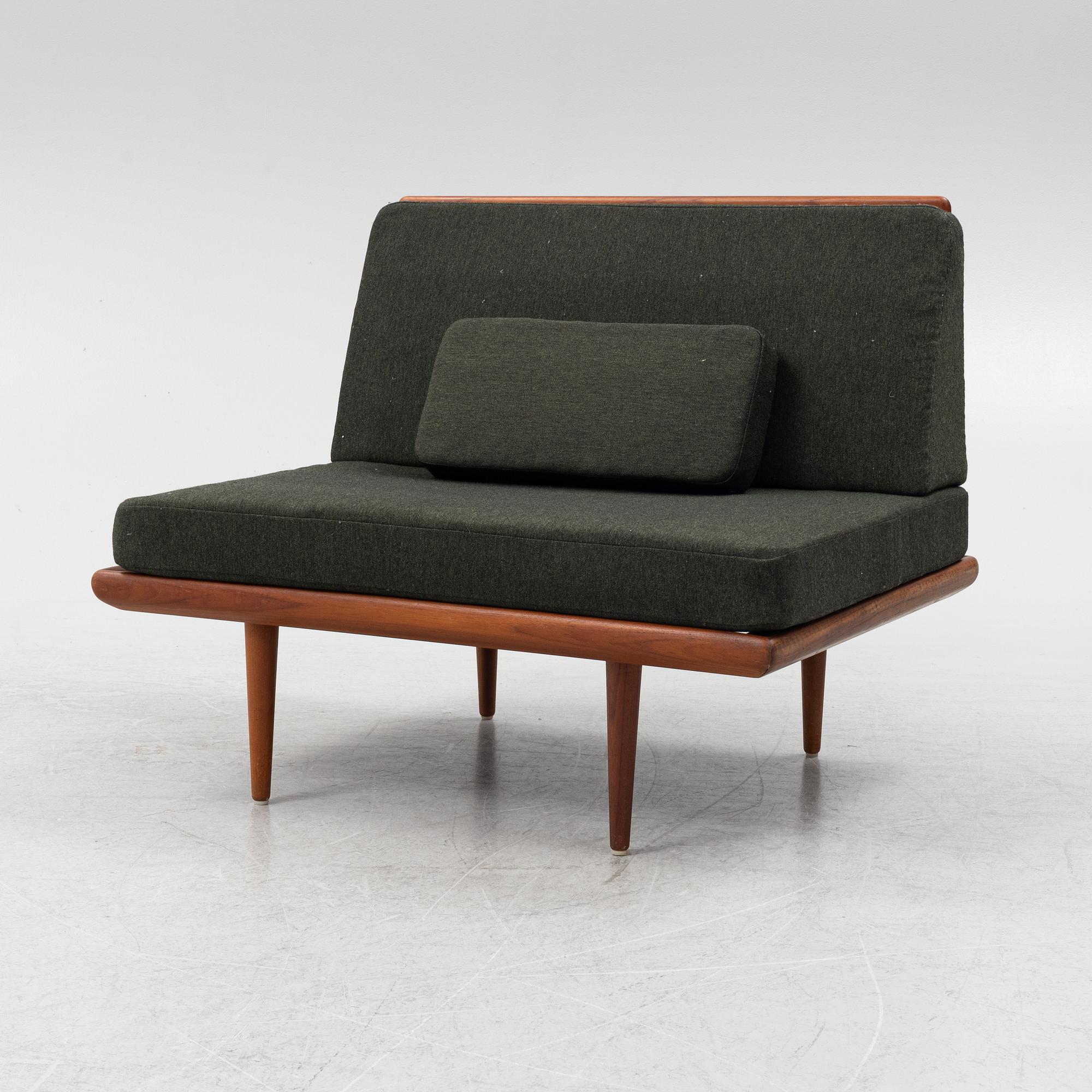 Peter Hvidt & Orla Mølgaard Nielsen, a model 'Minerva' sofa, France & Søn, Denmark, 1950's/60's.