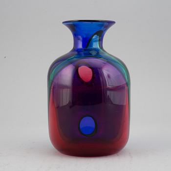 Archimede Seguso, a glass vase, Murano, Italy 1980-90's.