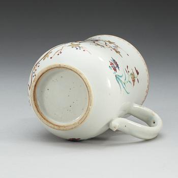 A famille rose jug, Qing dynasty, Qianlong (1736-95).