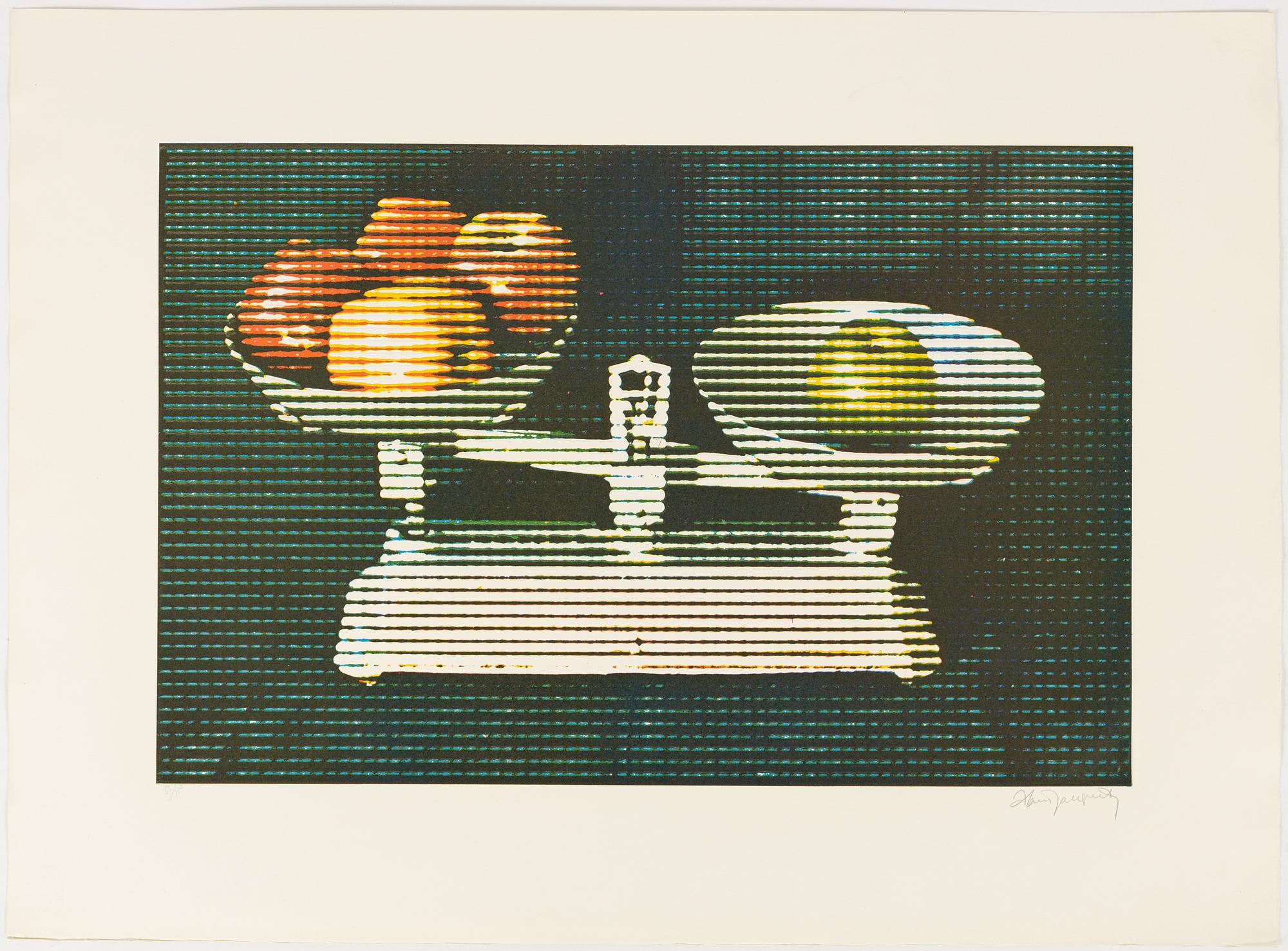 Alain Jacquet, "La Balance”.