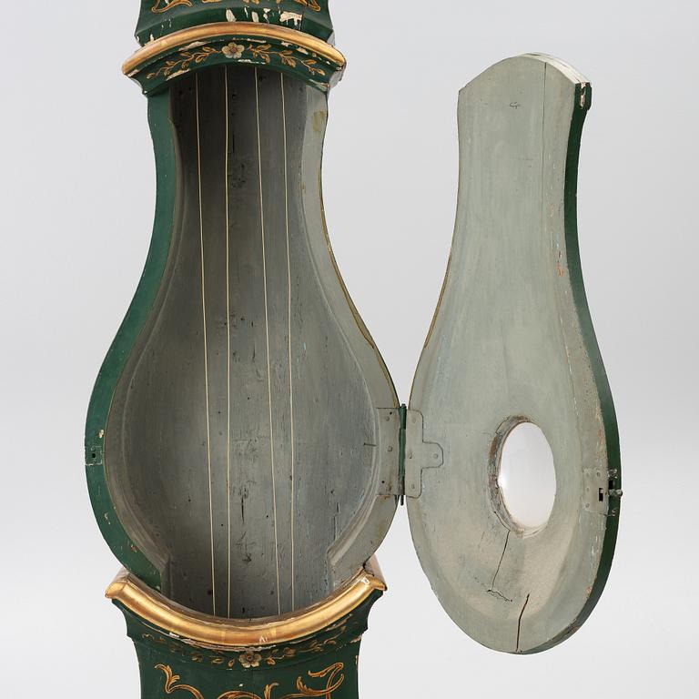 Golvur. Nils Berg (urmakare i Stockholm 1751-94). Rokoko.