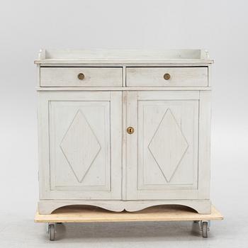 A Gustavian Style Cabinet, 19th century.