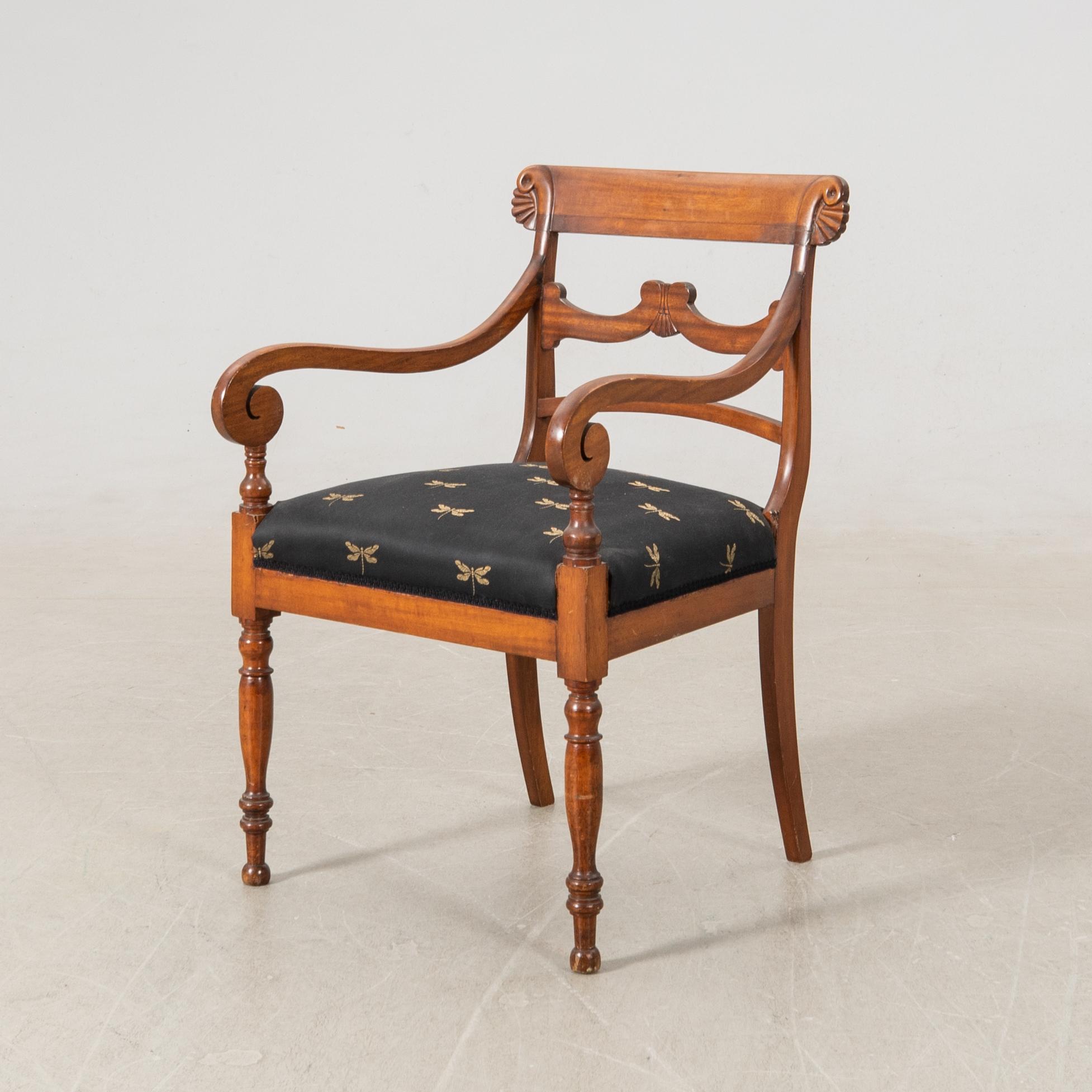 Armchair Empire mid-19th century.