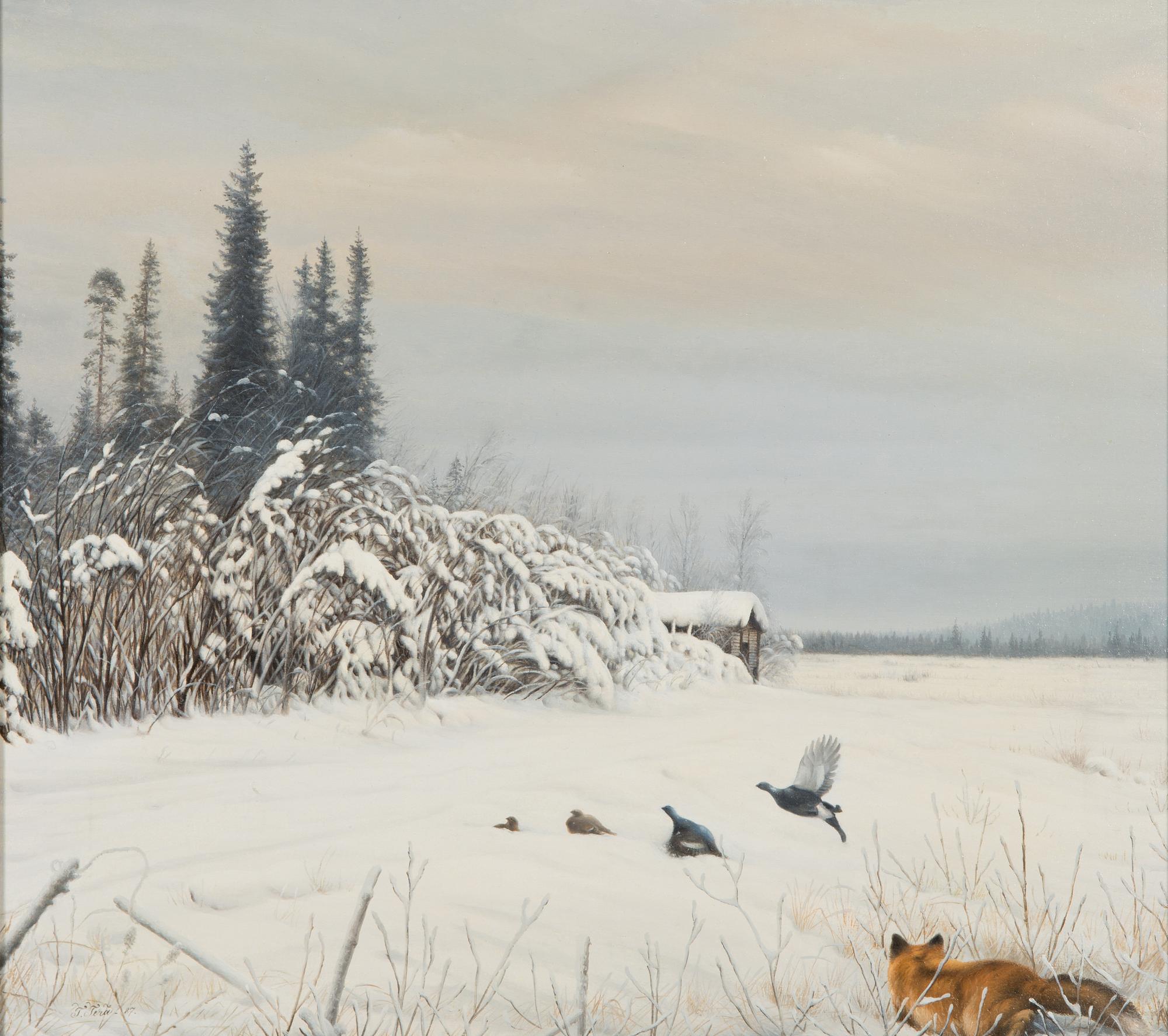 Teppo Terä, Räv på jakt.