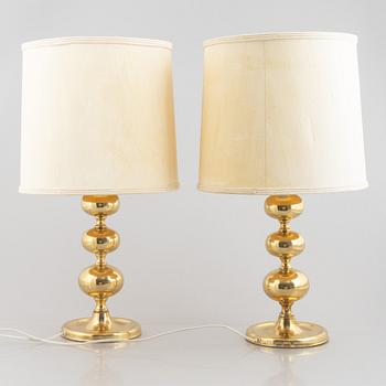 Table lamps, a pair, NAFA, second half of the 20th century.