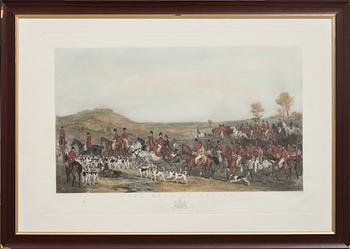 GRAVYR, efter GRANT(1803-1878) och HUMPRYS(1794-1865), kolorerad, London. 1841.