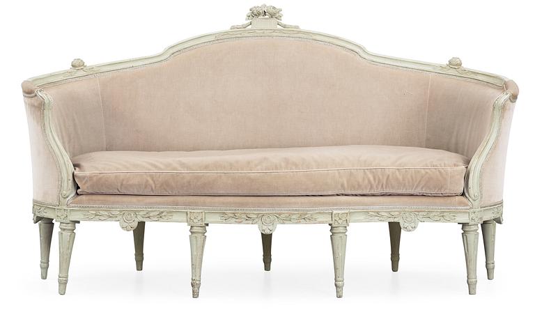 A Gustavian 18th Century sofa.