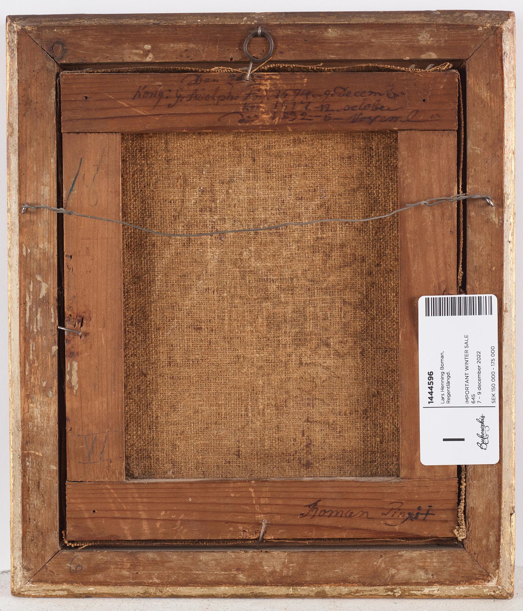 Lars Henning Boman, Regentlängd, 14 st.