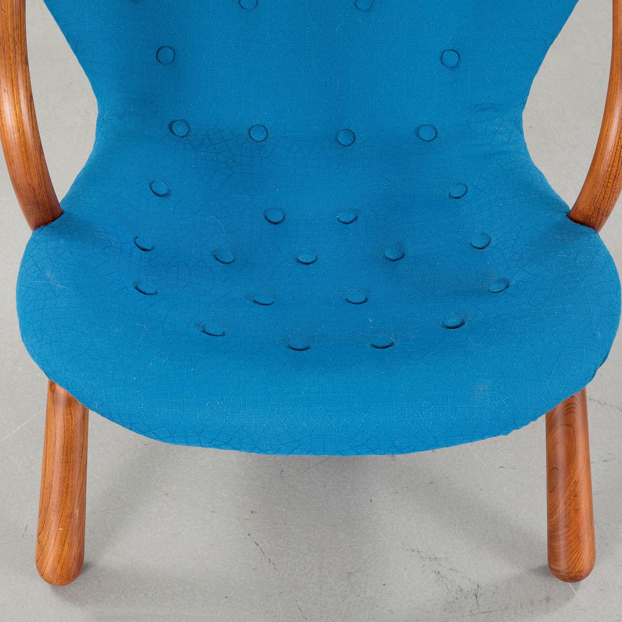 PHILIP ARCTANDER, tillskriven, fåtölj, "Clam Chair" / "Muslinge", 1900-talets mitt.