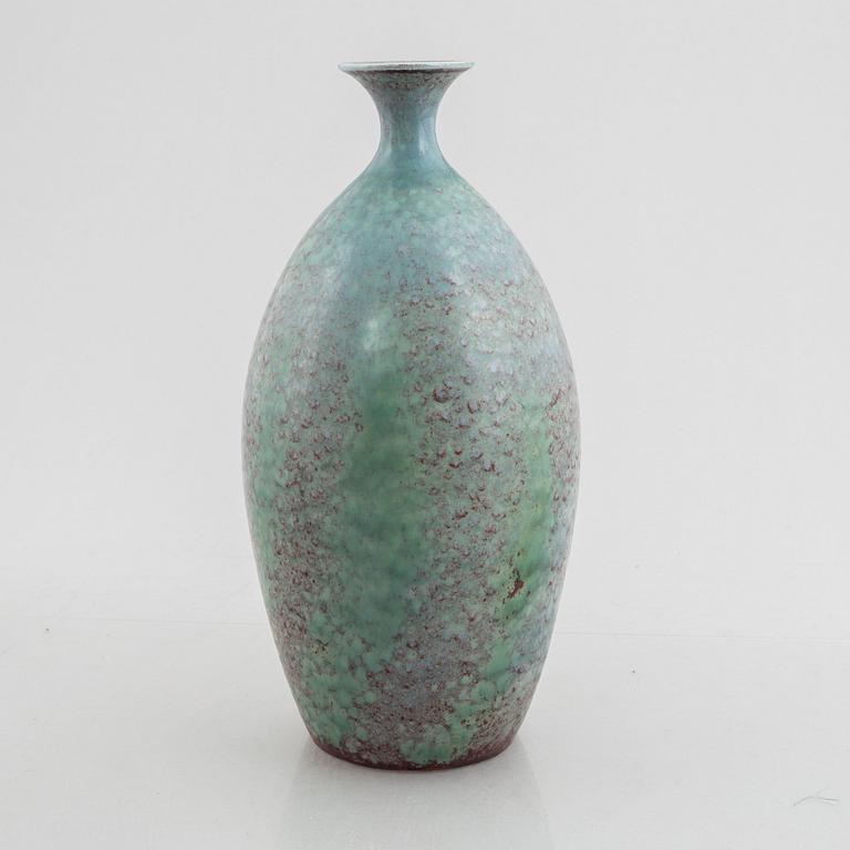 Sven Wejsfelt, a unique stoneware vase, Gustavsbergs Studio 1987.