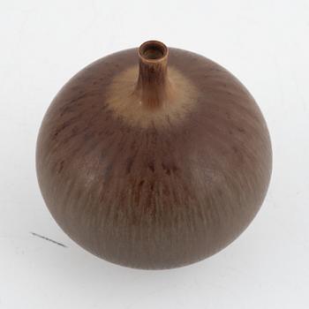 Berndt Friberg, a stoneware vase, Gustavsbergs studio 1968.