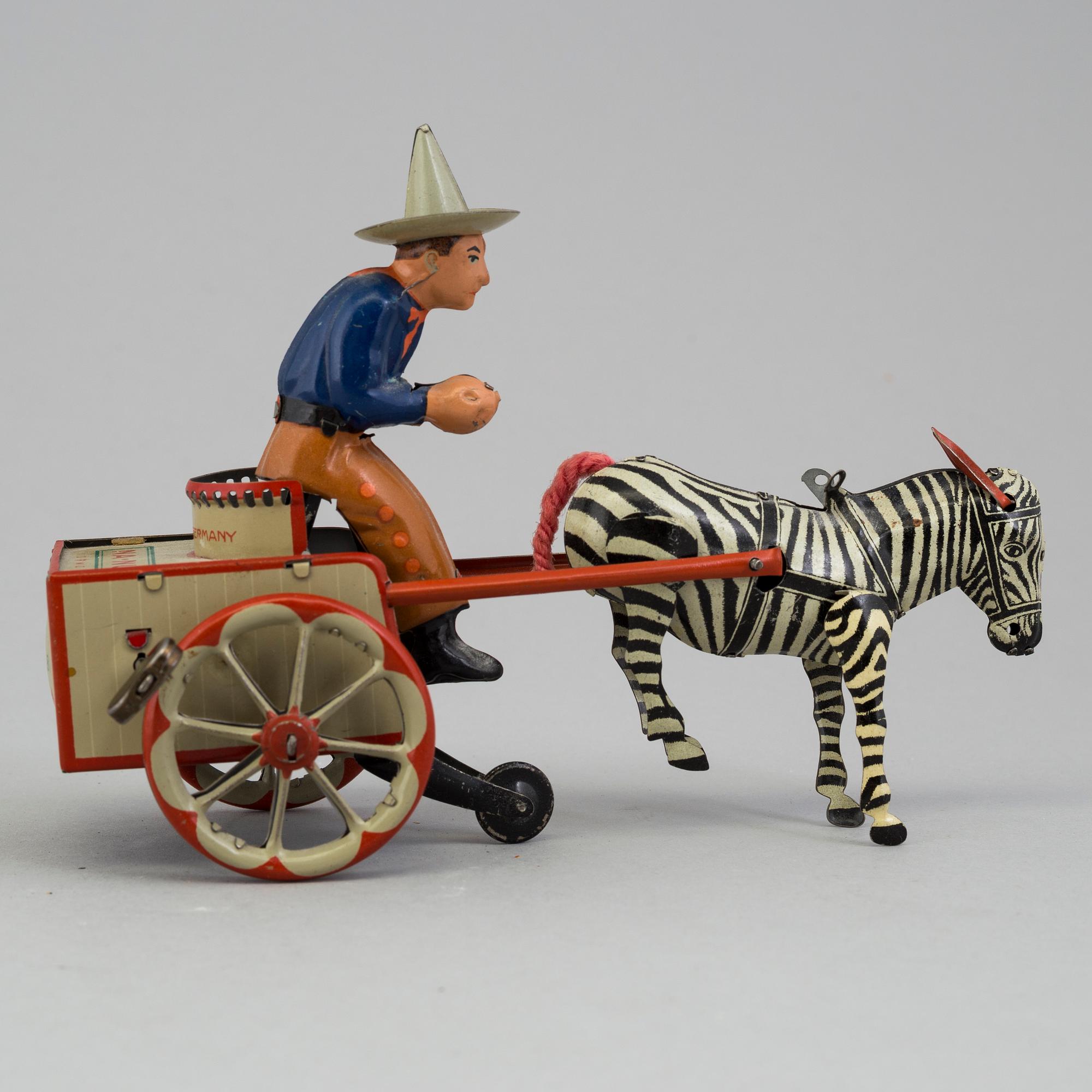 A tinplate NA-NU 752 by Lehmann Germany c. 1950.