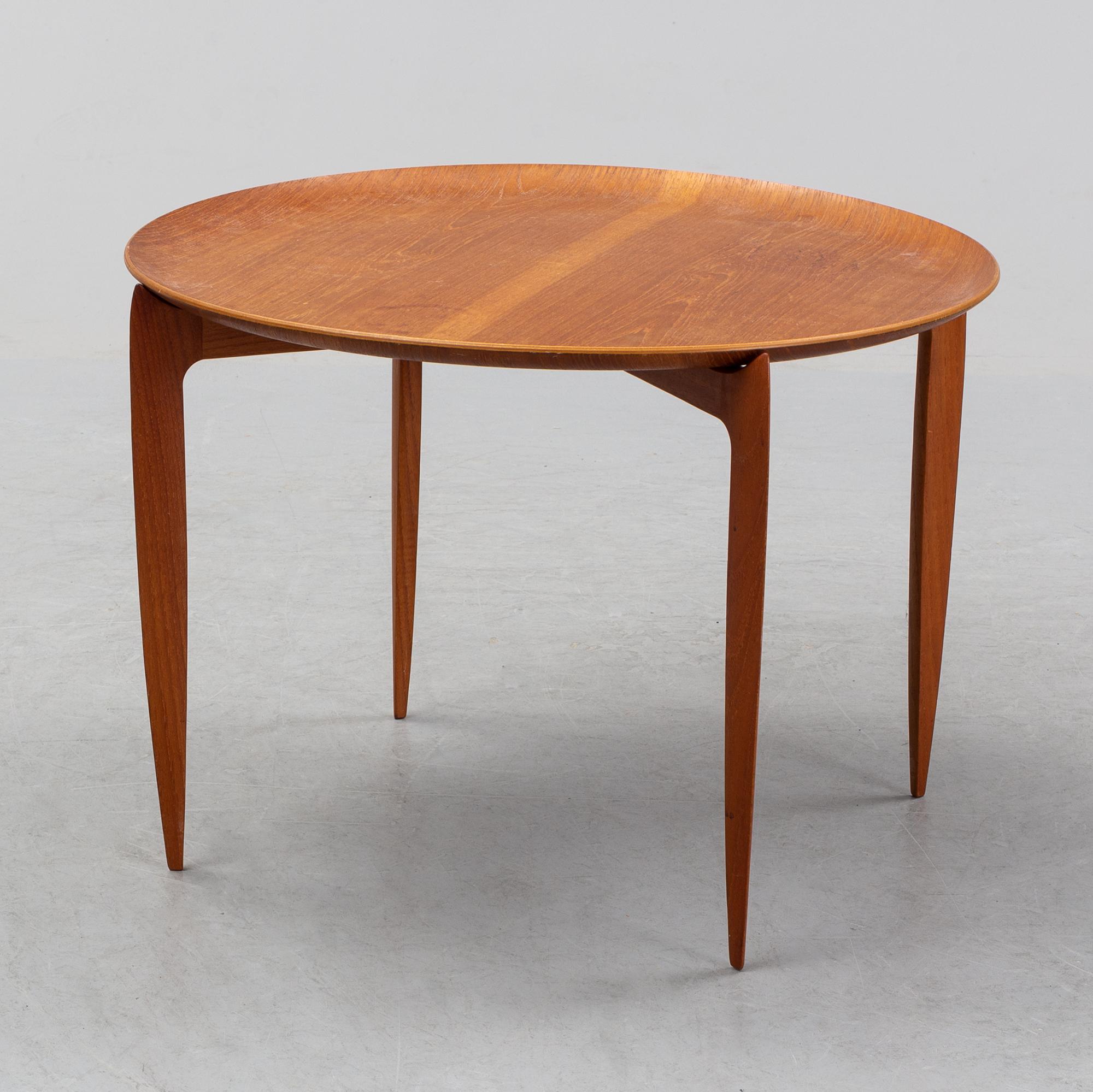 H. Engholm och Svend Åge Willumsen, brickbord, "4508", Fritz Hansen, Danmark, 1960-tal.