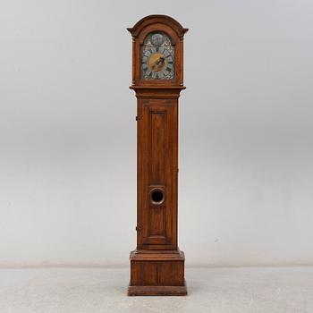 A Swedish long case clock, second half of the 18th century.